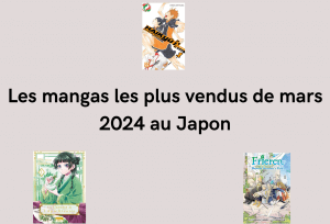 Top 20 manga mars 2024