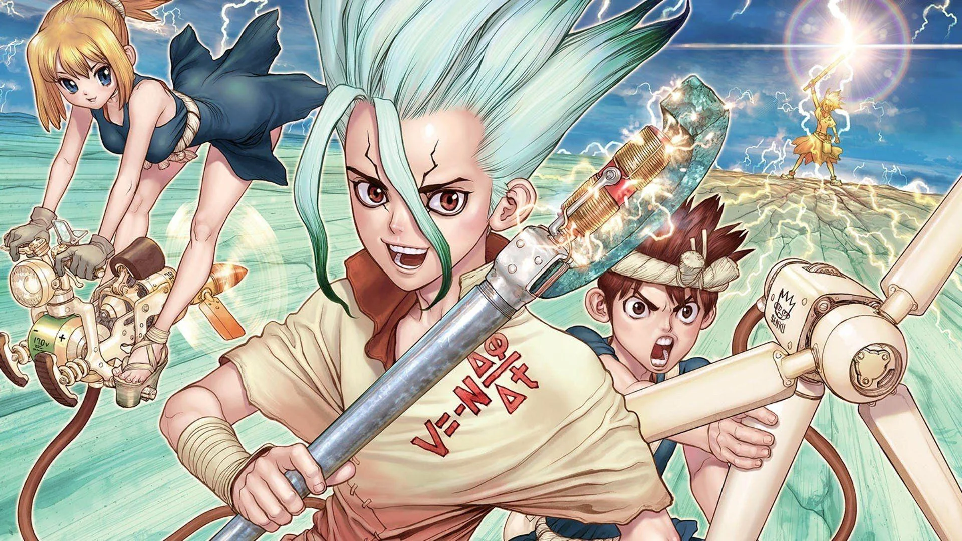 Série - Dr Stone 1 Dr Stone Anime