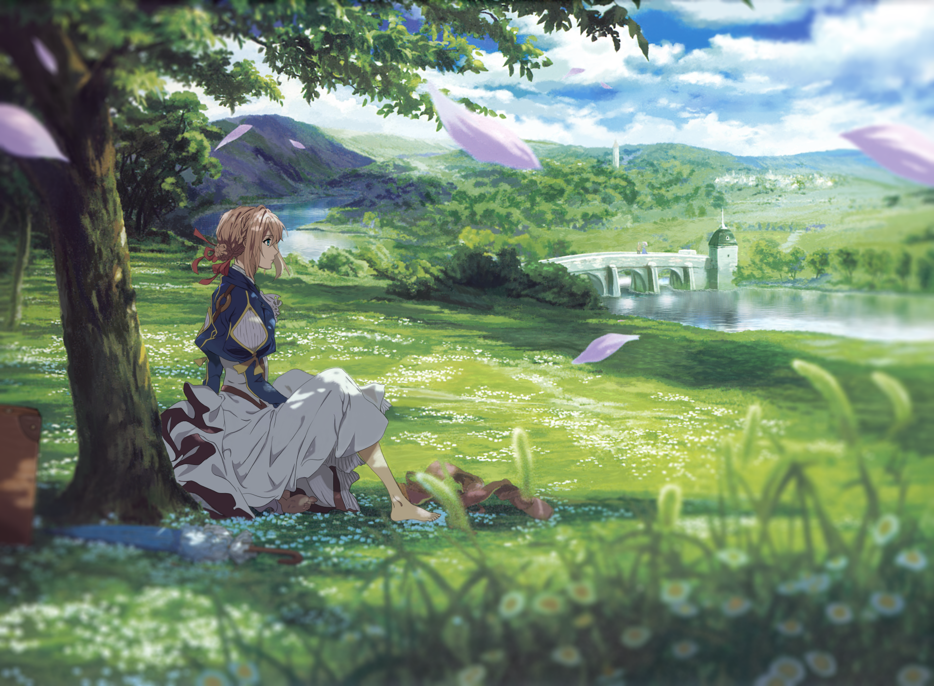 Série - Violet Evergarden 1 Violet Evergarden Anime
