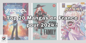 Ventes mangas 2024 en France