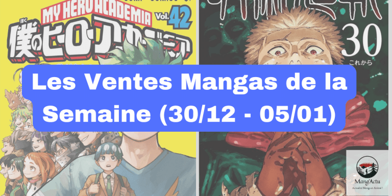 ventes mangas au japon