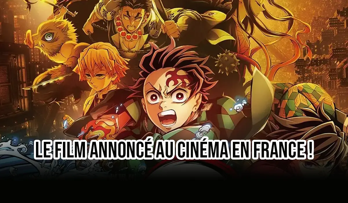 Film Demon Slayer "La Forteresse Infinie" annoncé au cinéma en France. 1 demon slayer film banniere
