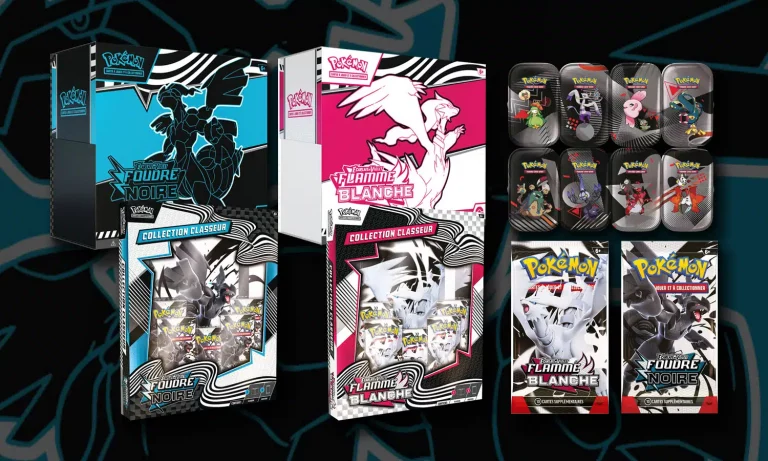 Extension Pokémon Écarlate & Violet 10.5 : Foudre Noire & Flamme Blanche