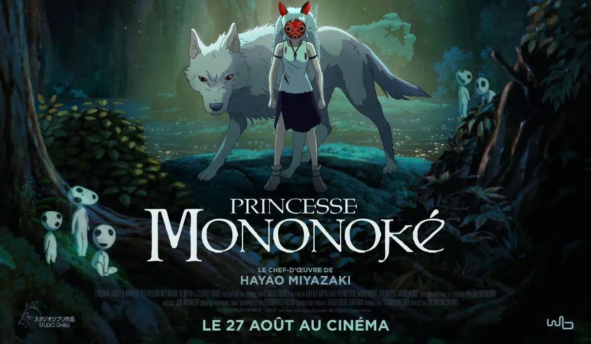 Princesse Mononoké revient au cinéma en France le 27 août 2025 1 Princesse mononoke