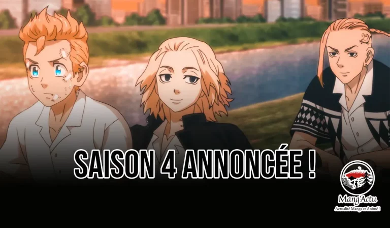 La Saison 4 de l’animé Tokyo Revengers annoncée !