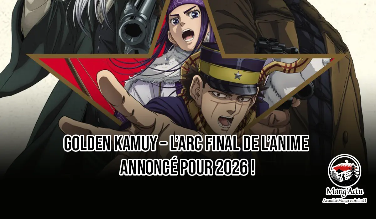 Golden Kamui – L’Arc Final de l’anime annoncé pour 2026 ! 1 Golden Kamuy – LArc Final d