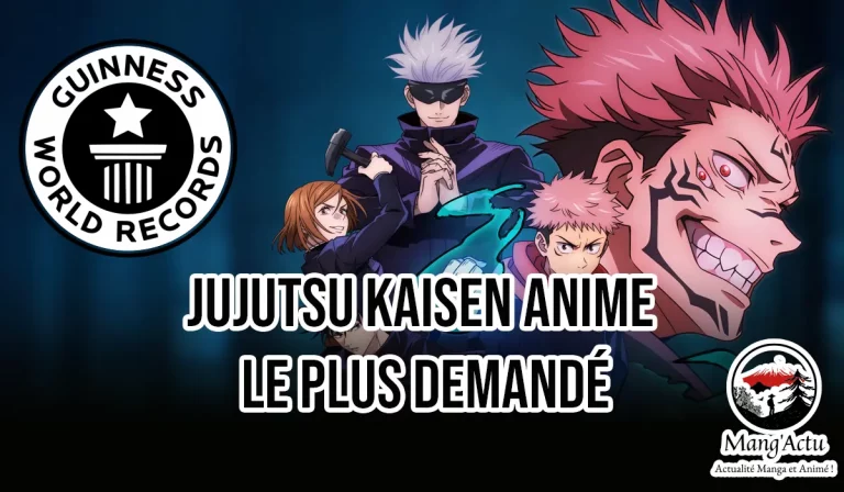Jujutsu Kaisen encore l&rsquo;anime le plus en demandé au monde (2024–2025)