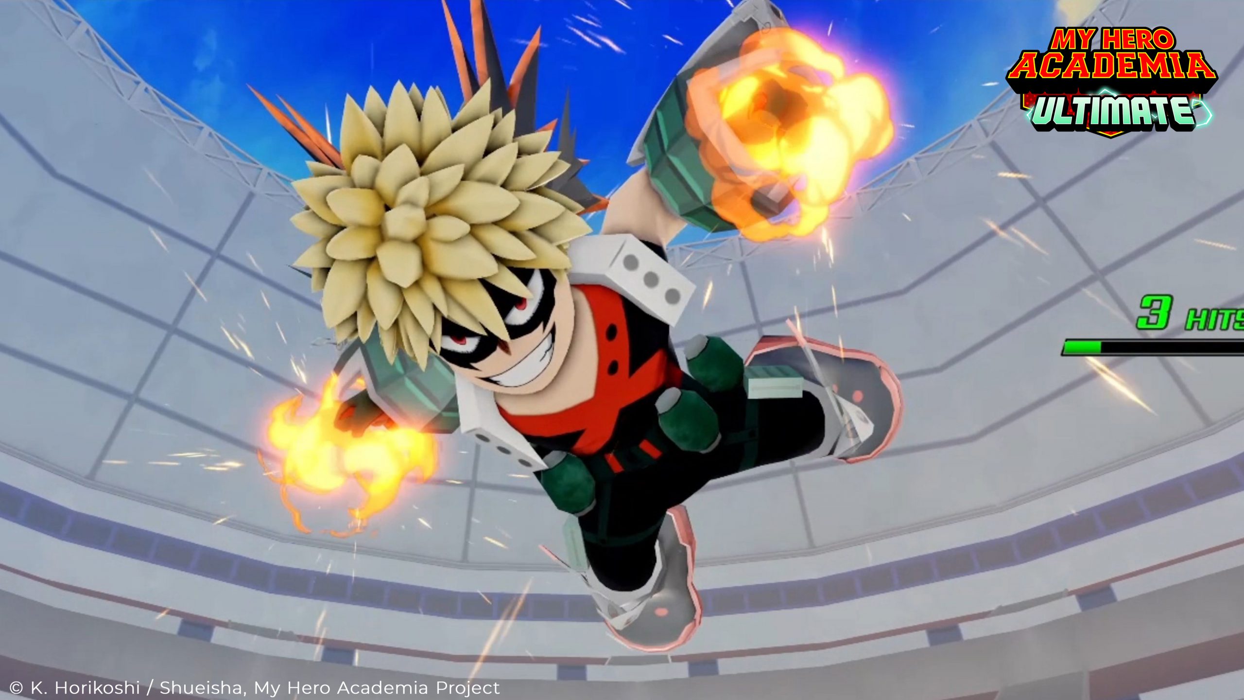 My Hero Academia: Ultimate — Le MMORPG officiel débarque sur Roblox 1 Bakugo 2 scaled