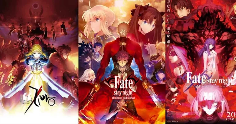 L’ordre chronologique et recommandé pour regarder la saga Fate