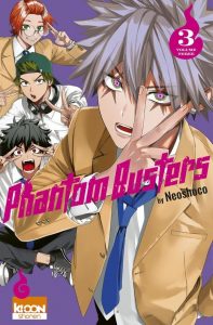 Les 5 mangas les plus vendus en France du 01/09 au 07/09 ! 5 phantom busters t3