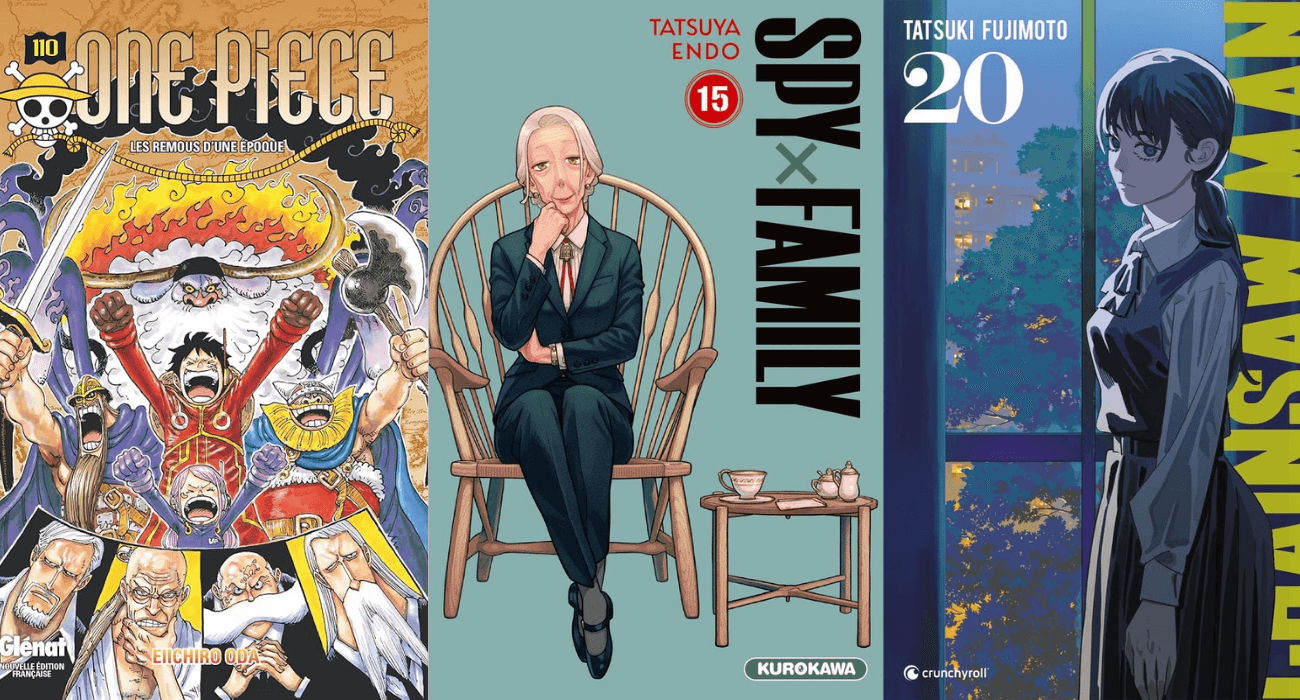 Les 5 mangas les plus vendus en France du 20/10 au 26/10 ! 1 ventes france
