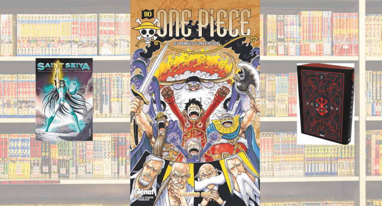 Les 5 mangas les plus vendus en France du 10/11 au 16/11 !