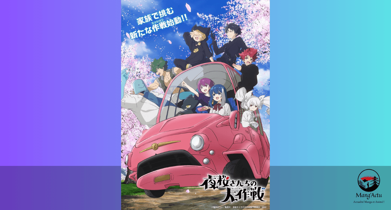 Mission: Yozakura Family Saison 2 sortira en avril 2026 ! 1 Yozakura family s2