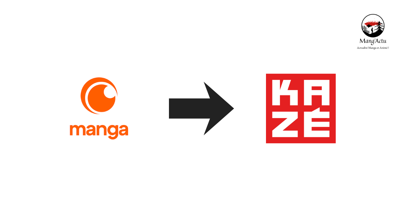 Crunchyroll Manga France redevient KAZÉ ! 1 crunchyroll manga redevient kaze