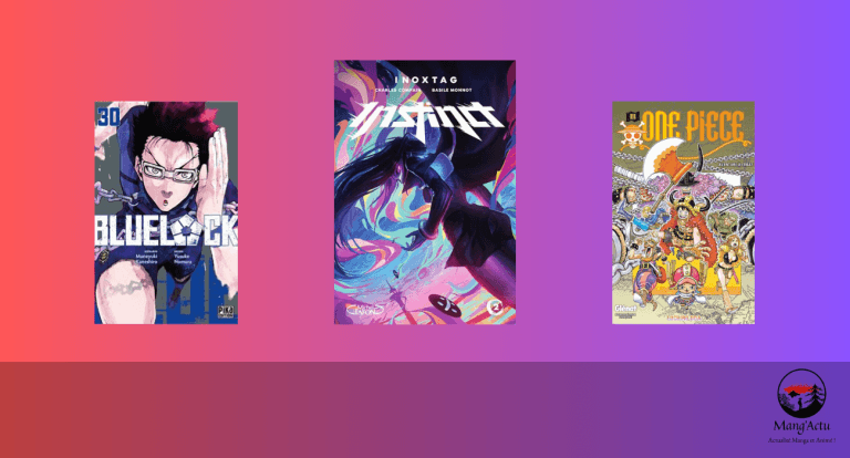Les 5 mangas les plus vendus en France du 08/12 au 14/12 !