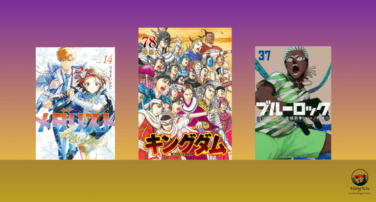 Top 10 séries mangas au Japon du 26/01 au 01/02 !