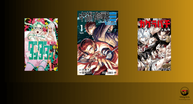 Top 10 séries mangas au Japon du 05/01 au 11/01 ! 1 Top 10 séries mangas au Japon du 05/01 au 11/01 !