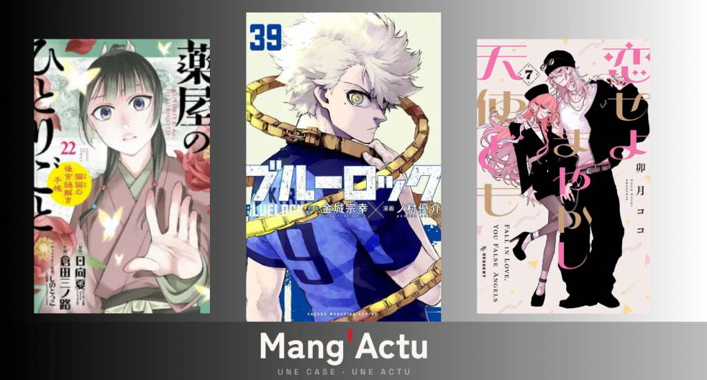 Top 10 séries mangas au Japon du 15/06 au 21/06 !