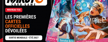 NARUTO CARD GAME dévoile ses premières cartes avant sa sortie mondiale en 2027