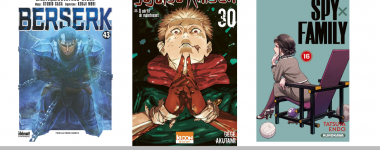 Les 5 mangas les plus vendus en France du 27/07 au 02/08 !